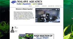 Desktop Screenshot of malawi-aquatics.com